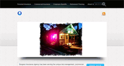 Desktop Screenshot of burgessagency.com
